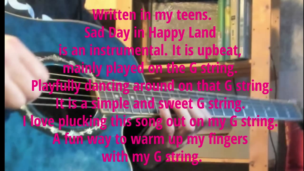 Sad day in happy land