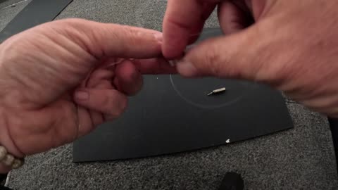 How to tie a Drop Shot