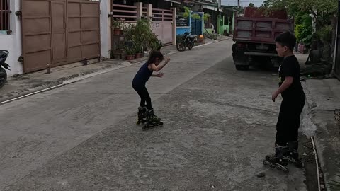 First Rollerblade Lessons