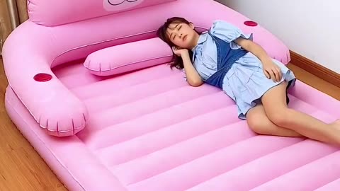 Vinyl Inflatable Bed | link in description