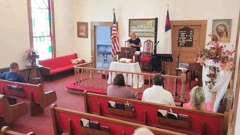 Vernon Chapel Sunday Service (1st King Ch.3:5-12 Son Reflectors) led by Brenda Lewis 5/11/2025