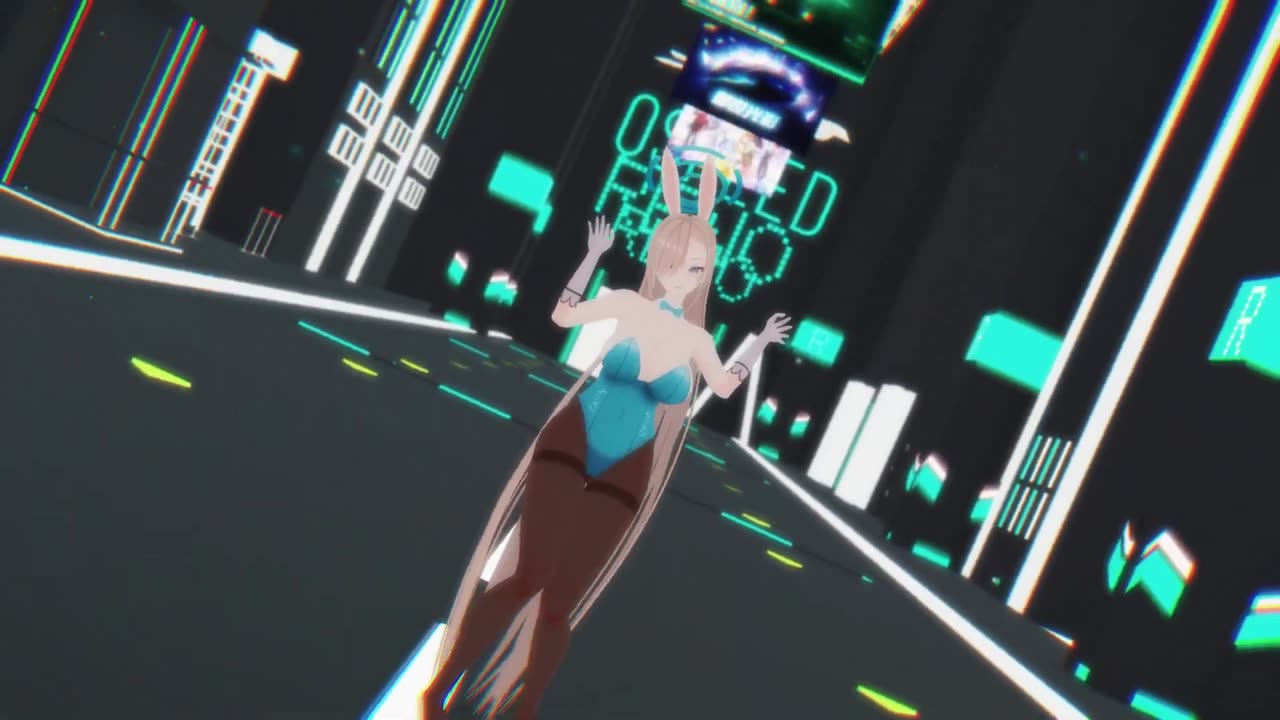 Asuna - Rabbit Hole / Blue Archive MMD
