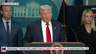 🇺🇸 President Trump Unveils 'Beautification' Plan for Washington, DC Amid Rising Crime [LIVE]