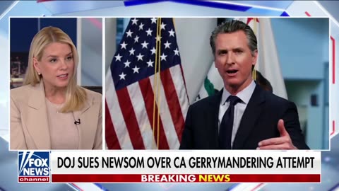 Gavin Newsom was just slapped with a MAJOR lawsuit by the DOJ for illegally gerrymandering