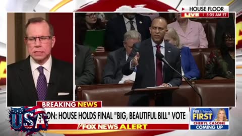 BREAKING: House inches near final vote on Trump's 'big, beautiful bill'