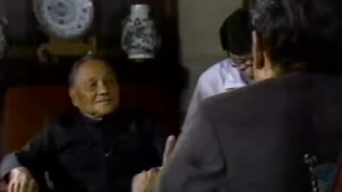 The only known American television interview with DENG XIAOPING (CBS; 1986)