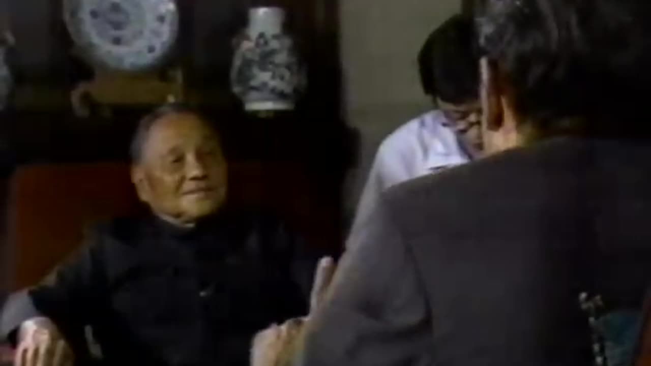 The only known American television interview with DENG XIAOPING (CBS; 1986)