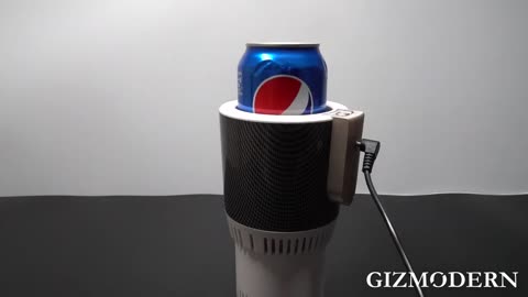 Enjoy Every Sip in Car with Super Fast Cup Cooler & Warmer