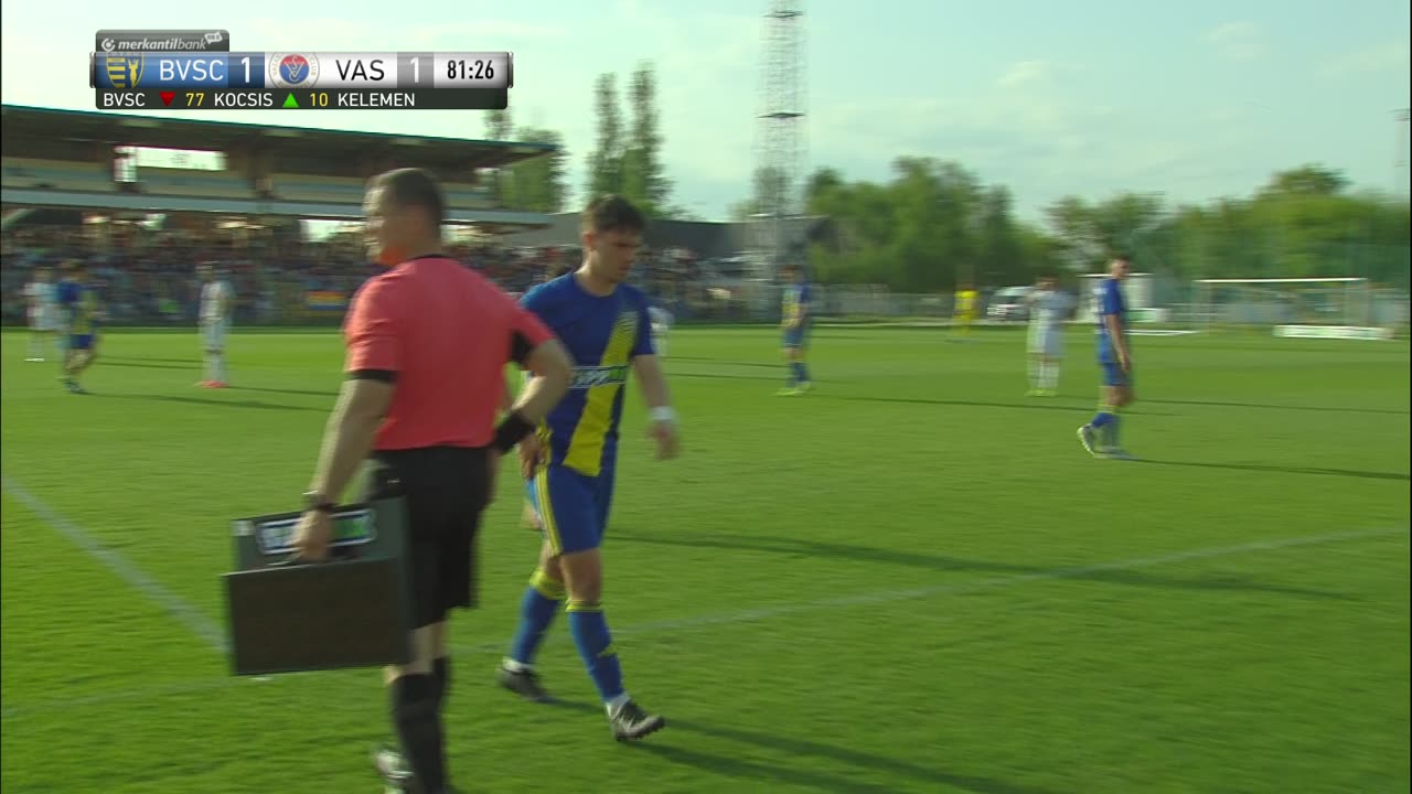 Férfi labdarúgás - BVSC-Zugló - Vasas FC (2025.04.21.)
