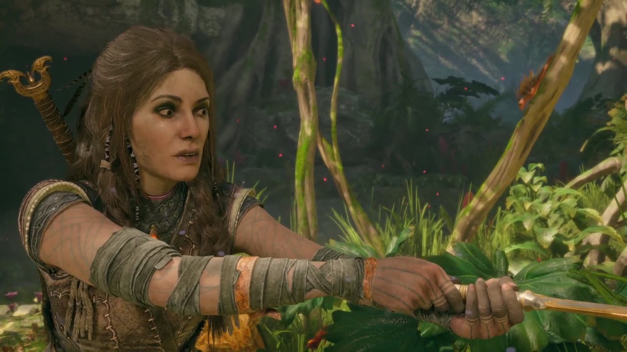 Awesome, Freya's got a new toy to stick Odin with (Cutscene).