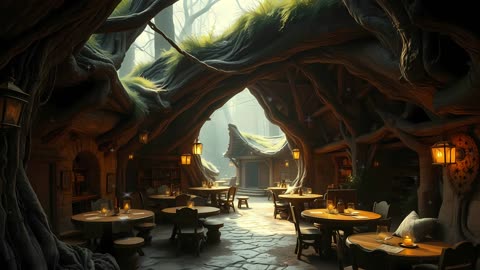 Celtic Medieval Fantasy | Whimsical Forest Tavern | Relaxing Soundscape Music