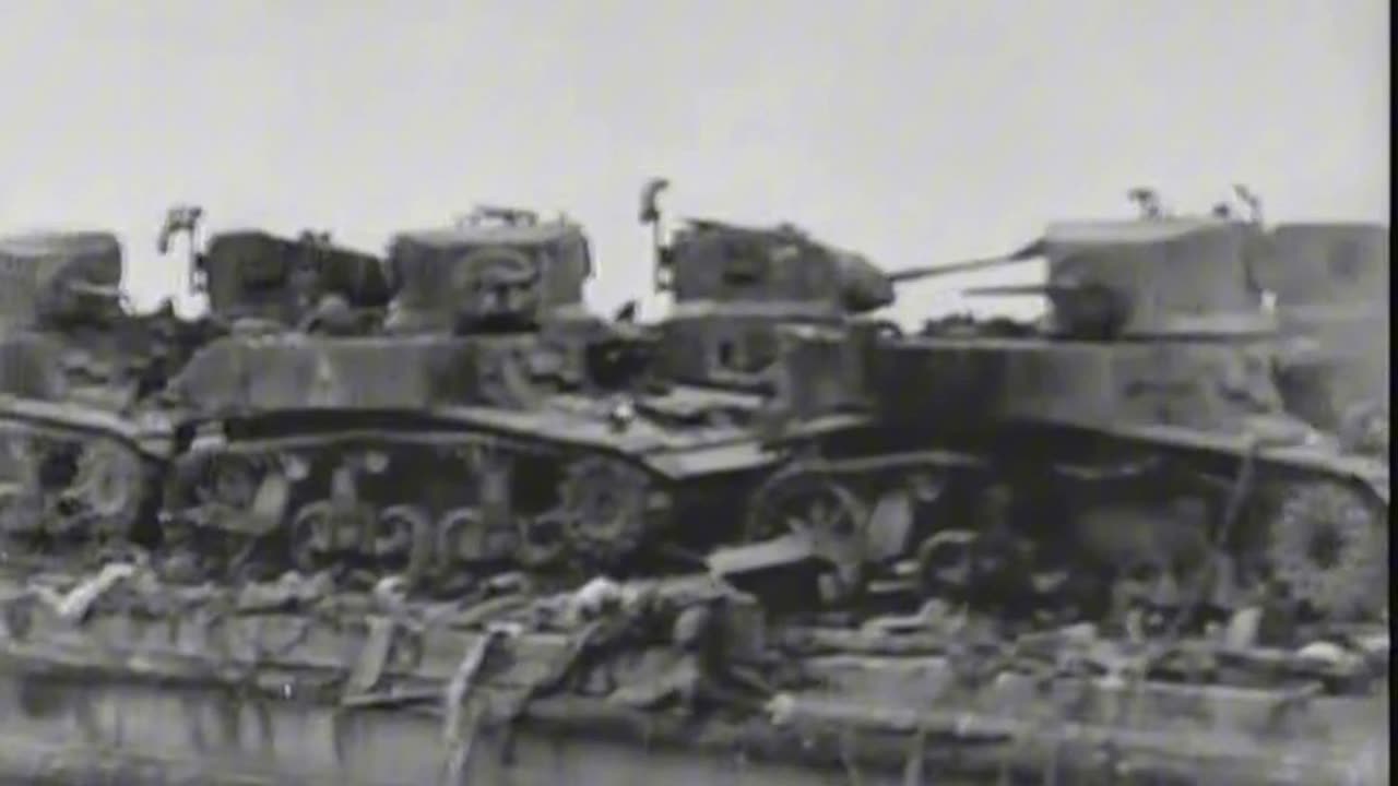 M3A1 Stuart tanks in Soviet service after the failed landings at South Ozereika on February 4th 1943