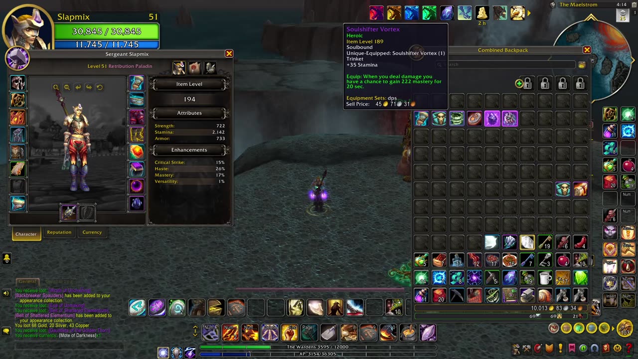 wowcraft in 2025 p6 - pally end time, battle of mt hyjal, dragon soul