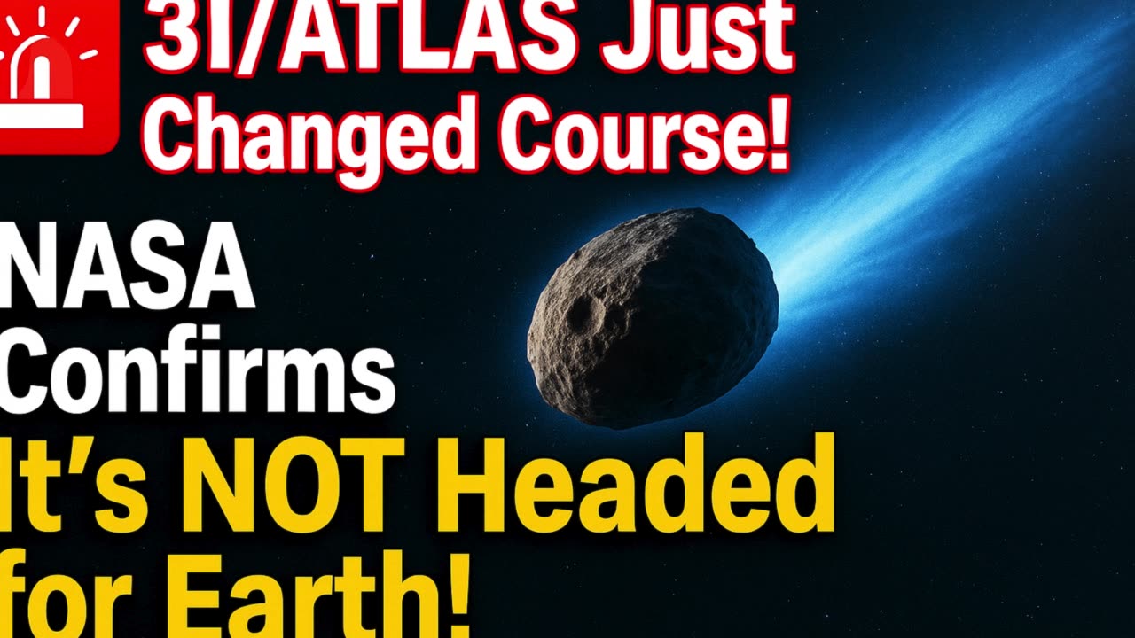🛸3I/ATLAS Just Veered Off Course — Experts STUNNED by Its New Trajectory!