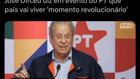 José Dirceu: "É questão de tempo pra gente tomar o poder", que é diferente de ganhar uma eleição.