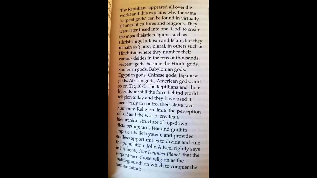 THE REPTILLIANS WALKED THE EARTH BABYLON