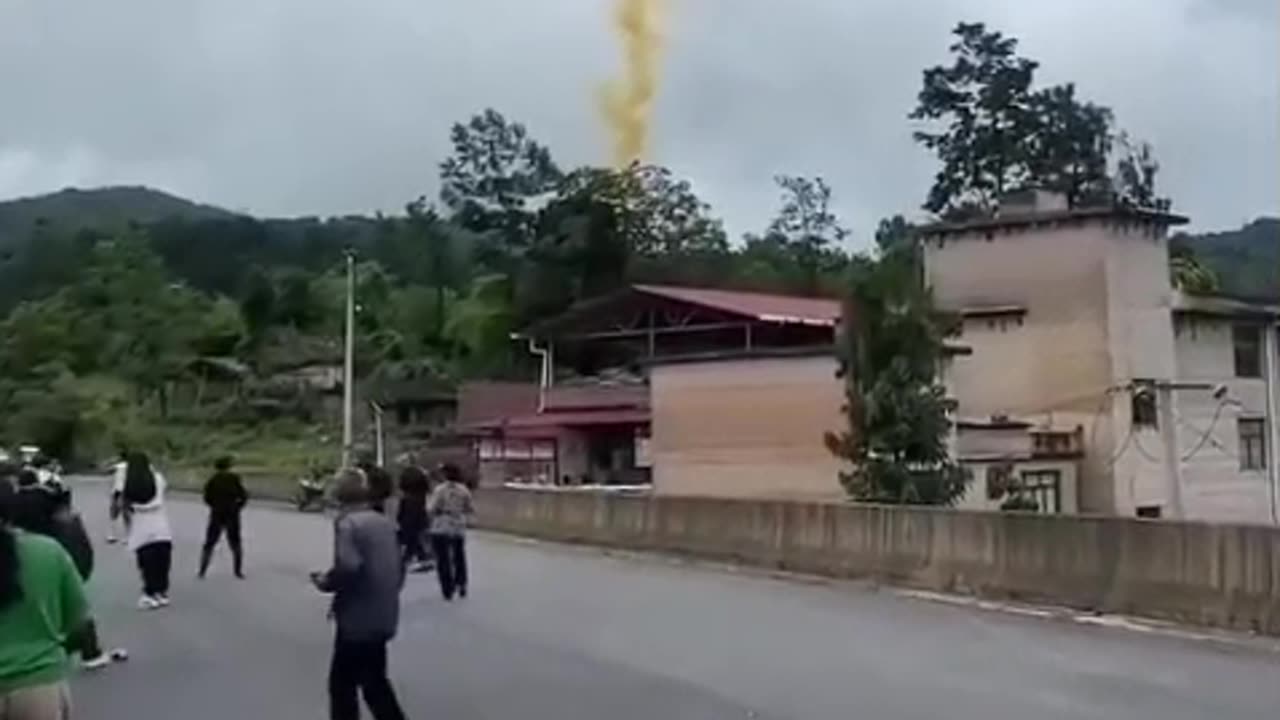 "🚀 China’s Rocket CRASHES into Town: Shocking Footage & Eyewitness Accounts!"