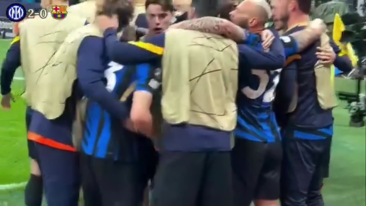 Inter Milan 4~3 Barcelona
