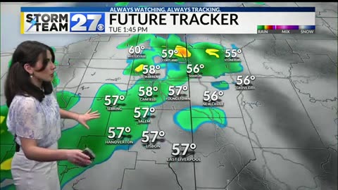 MAY 5 2025 WKBN 27 FIRST NEWS AFTERNOON WEATHER FORECAST
