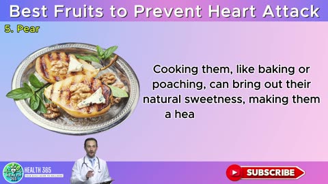 Best Fruits to Prevent Heart Attack! Top 7 Fruits