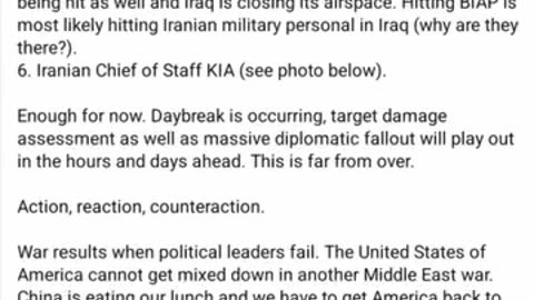 Gen Flynn ~ You gotta fight for your right to party 🎶 | Breaking Iran Isreal Fighting Now!
