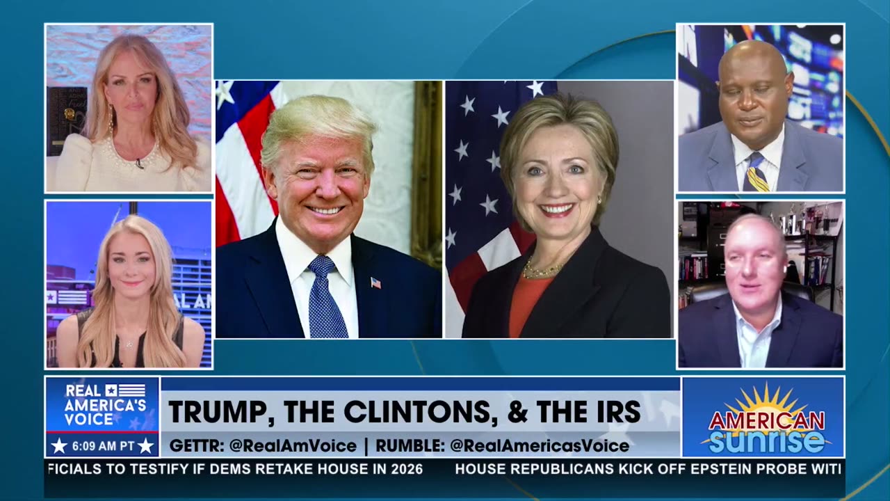 TRUMP, THE CLINTONS, & THE IRS