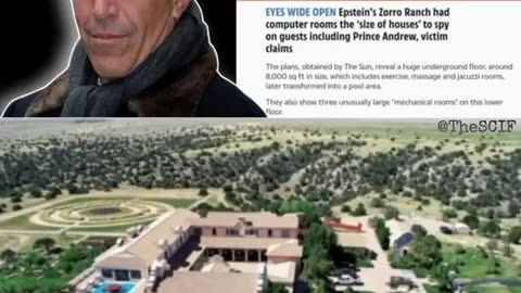 Laboratorio sotterraneo di Epstein ZORRO RANCH in New Mexico