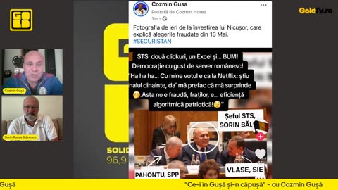 27.05.2025 - ”Ce-i în Gușă, și-n căpușă” - cu Cozmin Gușă