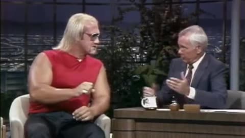That time Hulk Hogan appeared on Tonight Show with Johnny Carson