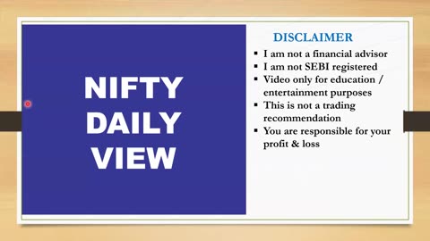 Nifty 22nd August prediction