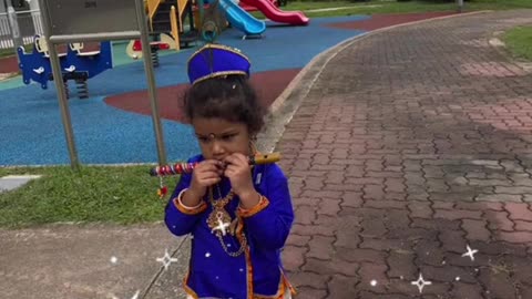 Krishna jayanthi 19 August 2022 SINGAPORE TMS FANS M THIRAVIDA SELVAN SINGAPORE Granddaughter