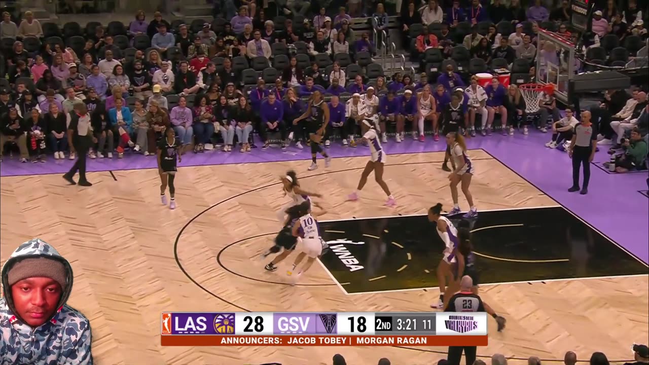 DOWN TO THE WIRE! Los Angeles Sparks vs. Golden State Valkyries | FULL GAME HIGHLIGHTS Reaction