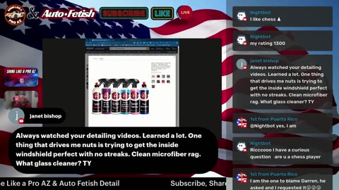 🔴 Live with Shine Like a Pro AZ & Auto Fetish Detail