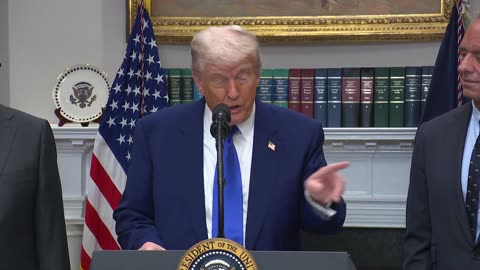 President Trump Press Conference on India/Pakistan Peace Deal, China Trade Deal, and Lowering Drug Prices, May 12, 2025