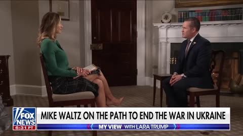 NSA Mike Waltz: Trump's commitment to peace with Lara Trump