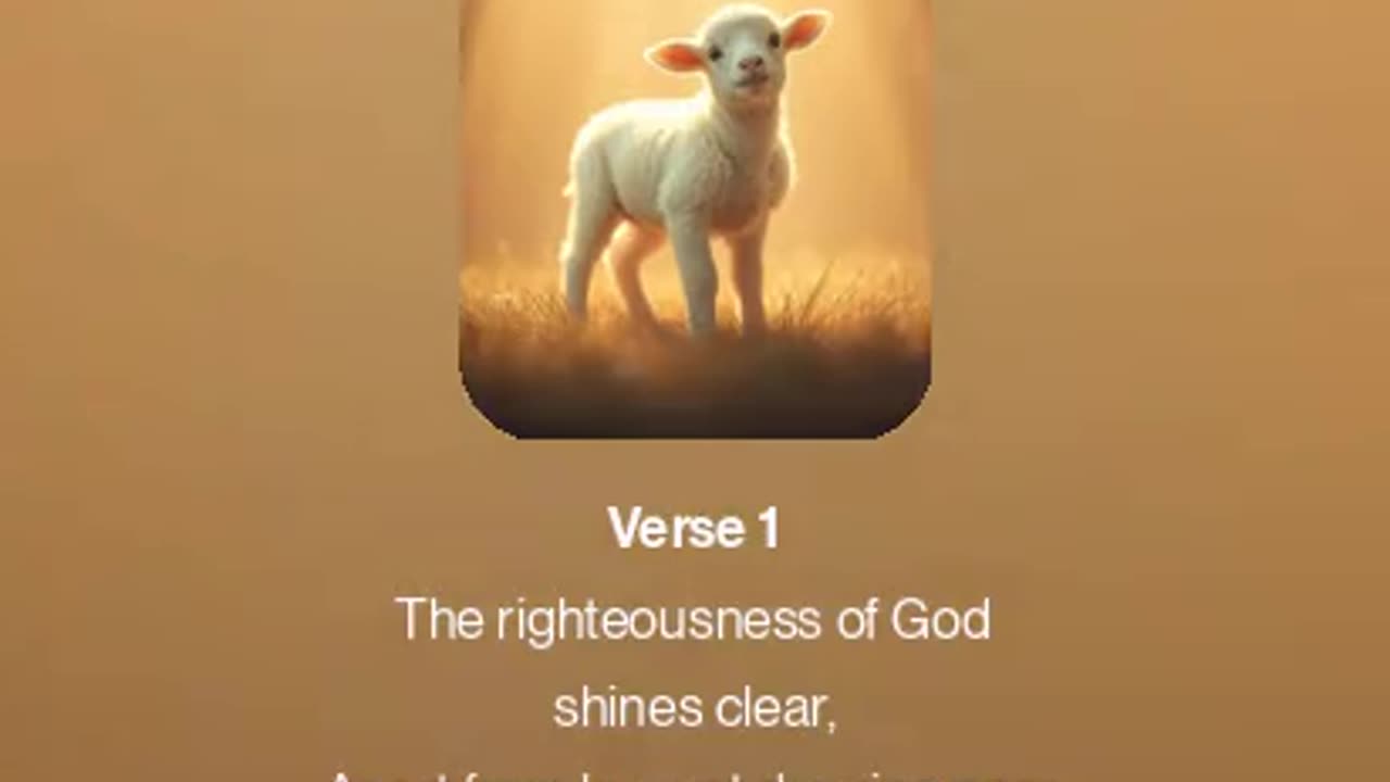 His grace, not my works