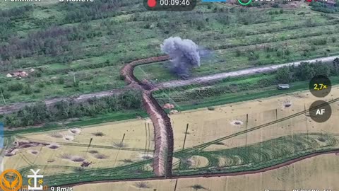 💥 Destruction of the Russian armored column through the eyes of Sky Fury