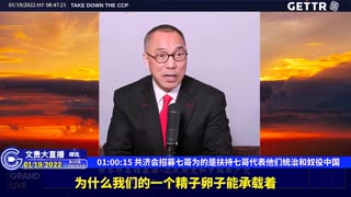 （十九）共济会招募七哥为的是扶持七哥代表他们统治和奴役中国【2022年01月19日文贵大直播精选】
