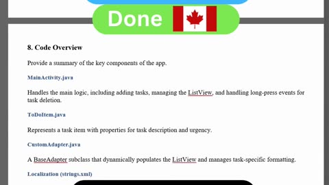 Client Work (Report) | CST2335 Lab 4 Mobile Graphical Interface Programming | Algonquin College