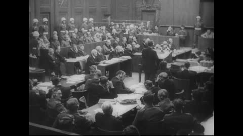 GOERING TAKES STAND IN WAR CRIMI... - GOERING TAKES STAND IN WAR CRIMINALS TRIAL [ETC.] - 208-un-202