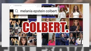 Fact Check: Photo Of Melania Trump Kissing Jeffrey Epstein Is Fake -- Colbert Didn't Air It