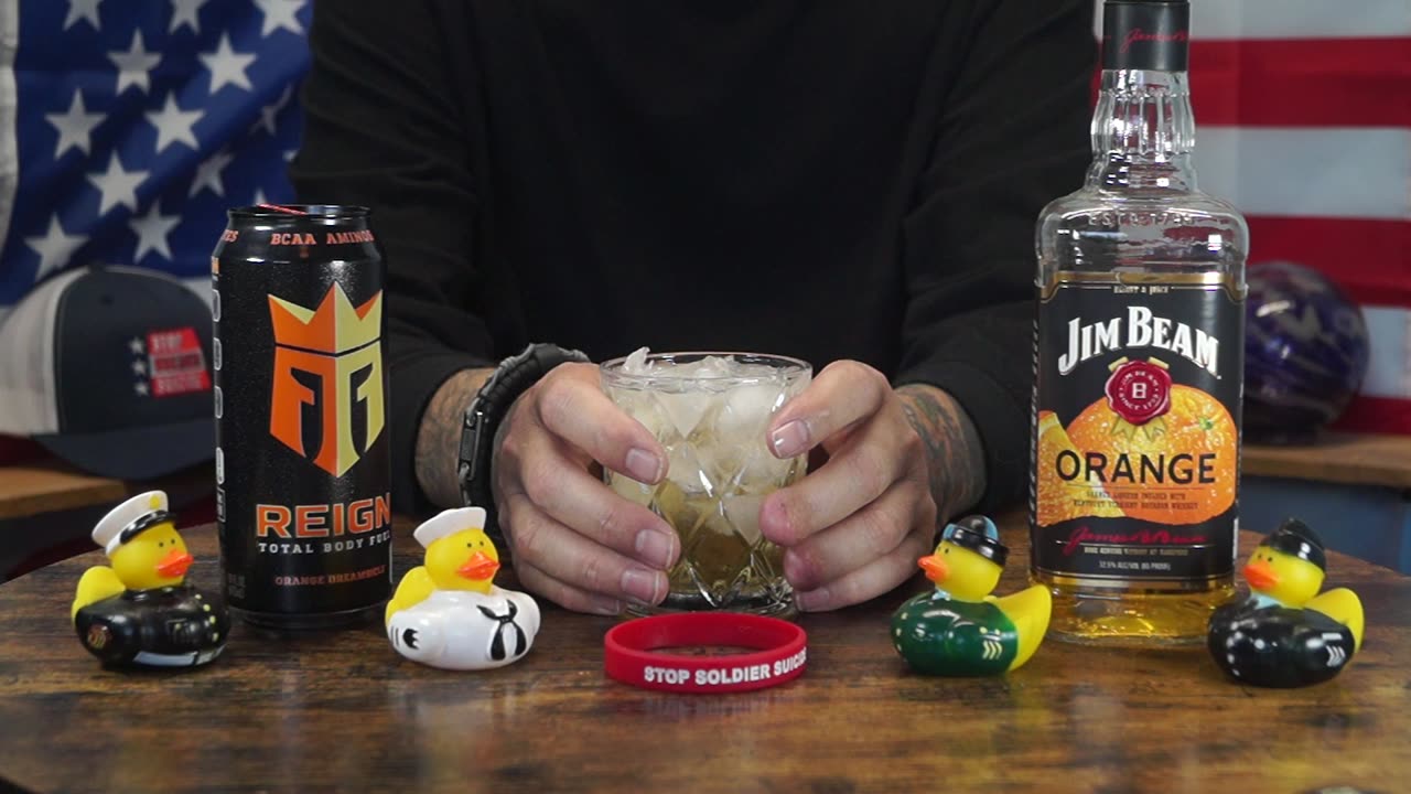 James Hansen - Jim Beam Orange Whiskey & Reign Orange Dreamcsicle Energy Drink