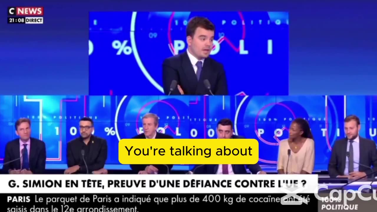 Romanian presidential candidate, George Simon, on Macron