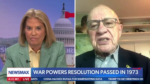 Dershowitz Explains Trump's Strategy In Postponing Iran Decision