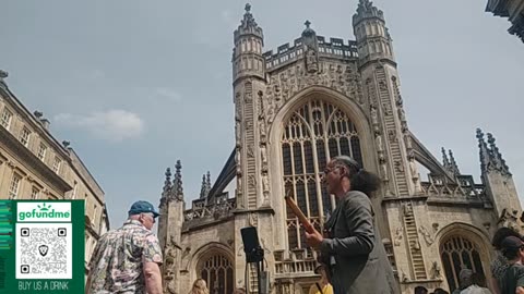 Jazz Nano Street Edition: Busking in Bath, England: 2025 Tour in UK