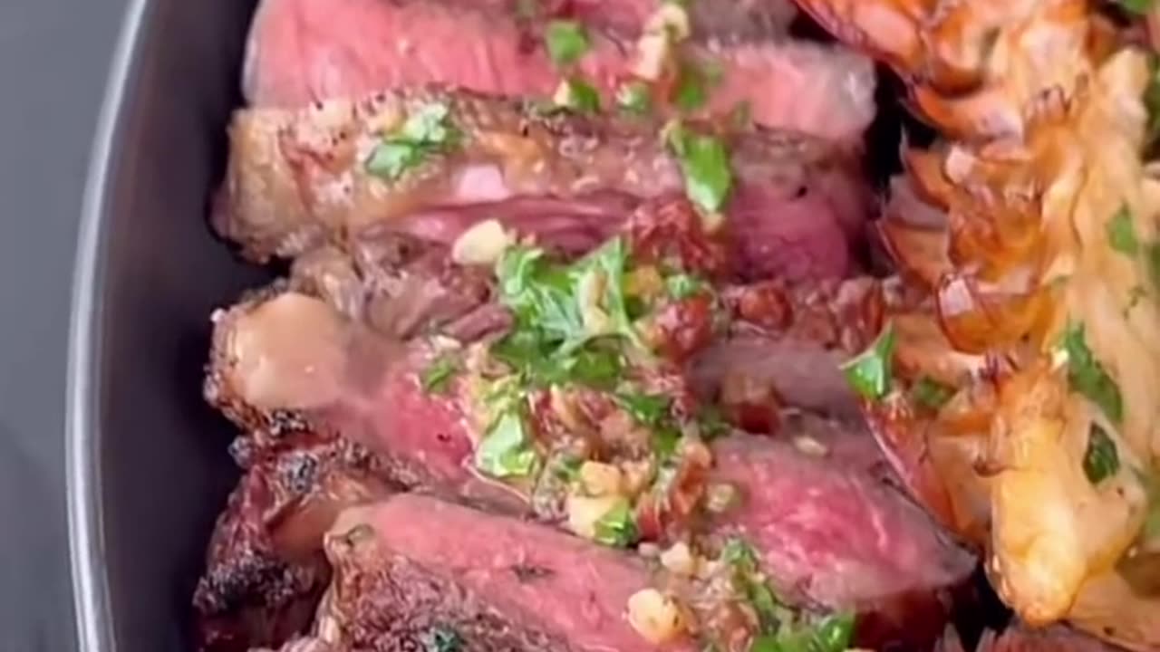Steak or lobster?