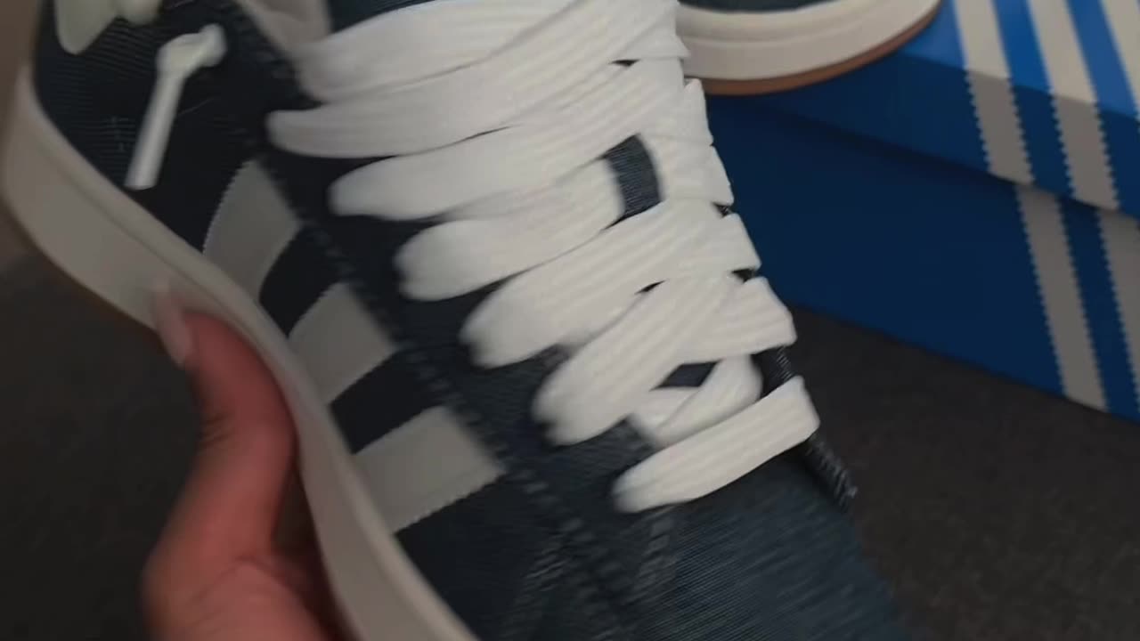 POV: You just unboxed your new favorite sneakers 🤯💙 #AdidasCampus #ShopNow - Link in Bio 🛍️