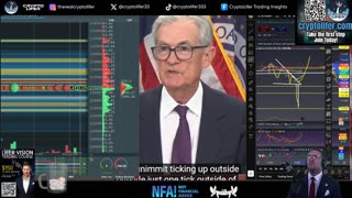 Bitcoin Trading: FOMC Interest Rate Decision & Conference Live Market Reaction EP1762