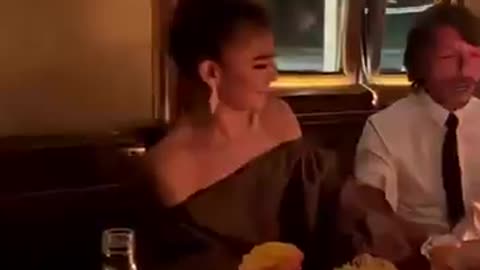 Breaking: Zendaya birthday celebration with Timothee new viral video #viralshort