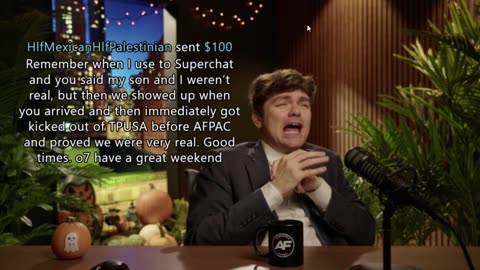 Nick Fuentes Meets Half Palestinian + Half Mexican